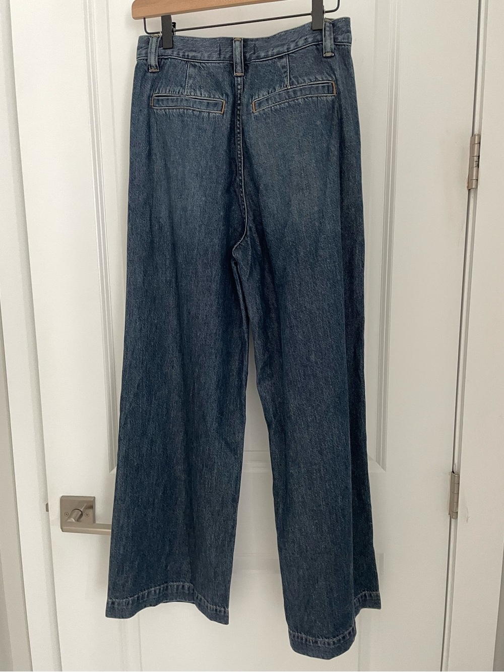 NEW Madewell The Harlow Wide Leg Jean Airy Denim Edition Fieldale Wash NWT sk20 - Picture 9 of 10
